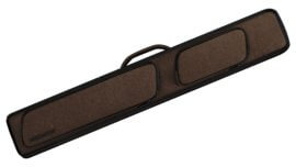 2x4-Predator-Metro-Hard-Cue-Case-Brown-Color-Front-for-Sale