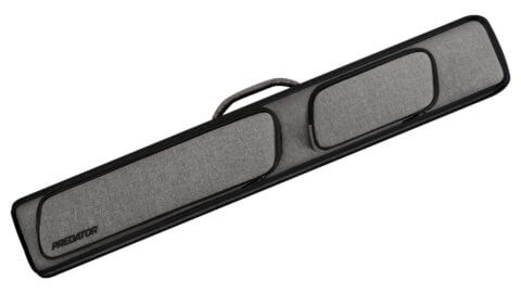 3x5-Predator-Metro-Hard-Cue-Case-Grey-Color-Front