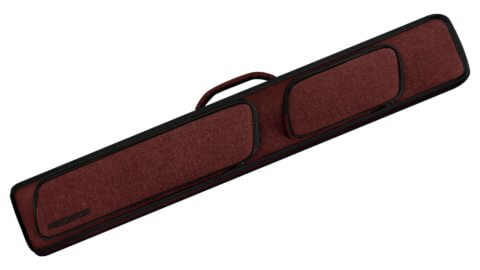 3x5-Predator-Metro-Hard-Cue-Case-Red-Color-Front