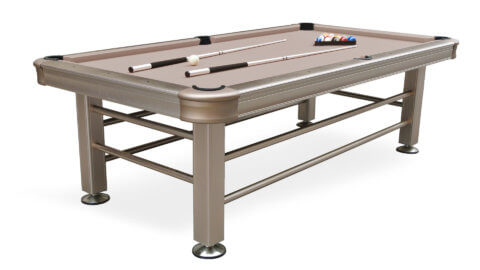Imperial Outdoor Pool Table Champagne 7 Foot and 8 Foot