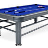Imperial-Outdoor-Pool-Table-Light-Grey-Color-Blue-Felt