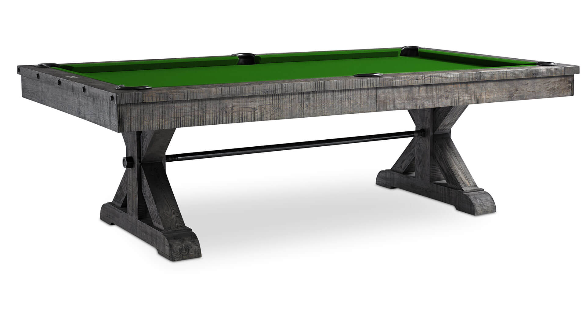 Plank and Hide Pool Table "Otis" 7 Foot And 8 Foot • Billiards Direct