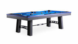 Plank-and-Hide-Xander-Pool-Table-Electric-Blue-Tournament-Blue-Felt