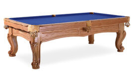 Artisan-Laguna-Wave-Pool-Table-Electric-Blue-Felt