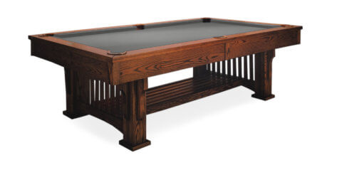 Beach-Santa-Barbara-Pool-Table-Grey-Felt
