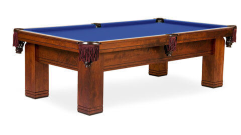 Golden-West-Coronado-Pool-Table-Electric-Blue-Felt