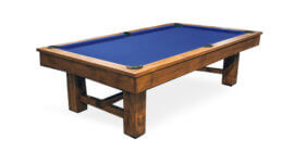 Golden-West-Keystone-Pool-Table-Electric-Blue-Felt