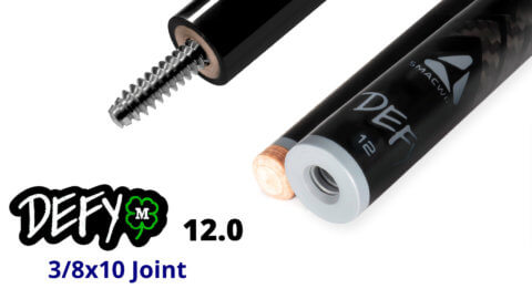 McDermott Defy 12 mm Carbon Fiber Shaft 3/8x10 Joint for Sale