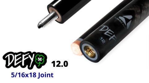 McDermott Defy 12 mm Carbon Fiber Shaft 5/16x18 Joint for Sale