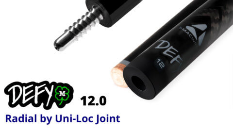 McDermott Defy 12 mm Carbon Fiber Shaft Radial by Uni-Loc Joint for Sale