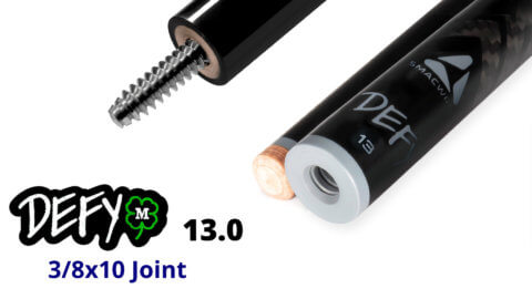 McDermott Defy 13 mm Carbon Fiber Shaft 3/8x10 Joint for Sale