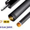 Predator-REVO-129-carbon-fiber-shaft-qr-by-uniloc-joint-for-sale