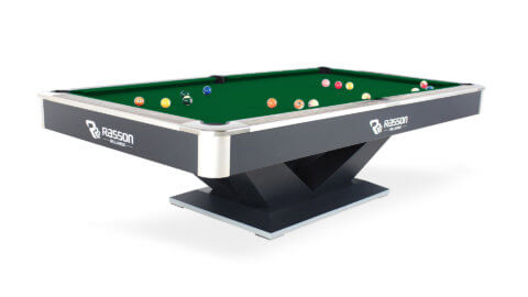 Rasson-Victory-II-Plus-Black-Pool-Table-Full-Tournament-Green-Felt