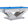 Rasson-Victory-II-Plus-White-Pool-Table-Full-Tournament-Blue-Felt
