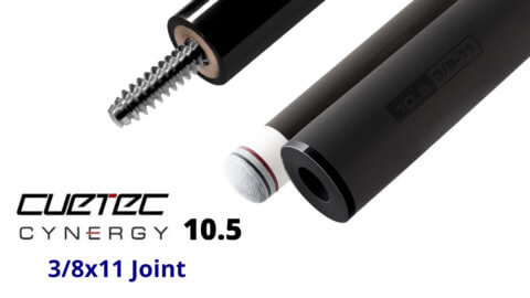 Cuetec Cynergy 10.5 mm Carbon Fiber Shaft 3/8x11 Joint for Sale