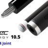 cuetec-cynergy-10-5-carbon-fiber-shaft-3-8-x-14-for-sale