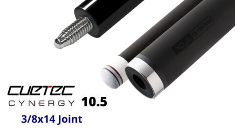 Cuetec Cynergy 10.5 mm Carbon Fiber Shaft 3/8x14 Joint for Sale