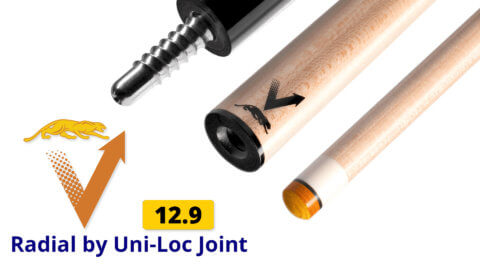 predator-vantage-12-9-mm-low-deflection-pool-cue-shaft-for-Radial-by-Uni-Loc-joint-for-sale