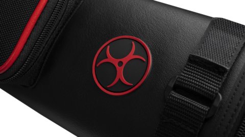 Poison Armor 2x2 Black Red Hard Case - Logo-For-Sale