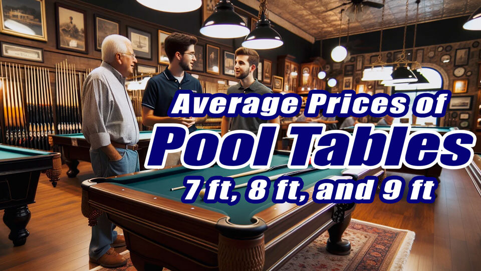 Average Price for Pool Tables