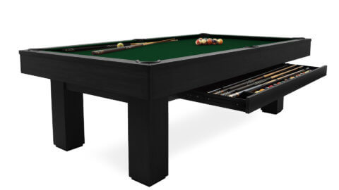 Imperial-Brookline-Black-Pool-Table-Spruce-Green-Felt