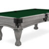 Imperial-Resolute-Silvermist-Ball-Claw-Legs-Pool-Table-Spruce-Green-Felt
