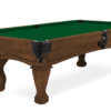 Imperial-Resolute-Whiskey-Ball-Claw-Legs-Pool-Table-Tournament-Green-Felt