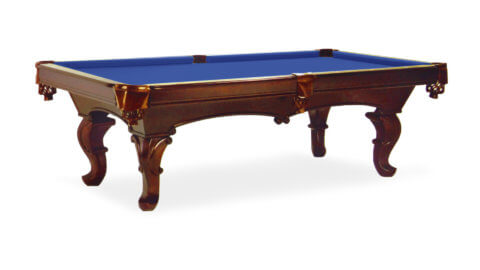 Kay-Woods-Elise-Mahagony-Pool-Table-Electric-Blue-Felt