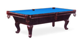 Kay-Woods-Tiburon-Cherry-Pool-Table-Tournament-Blue-Felt