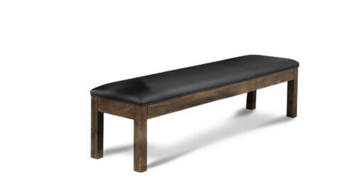 Nixon Dining Bench with Storage Brushed Walnut Finish 75