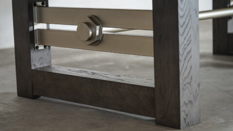 Nixon-Bryant-Greyson-Metal-Pool-Table-Leg-Detail