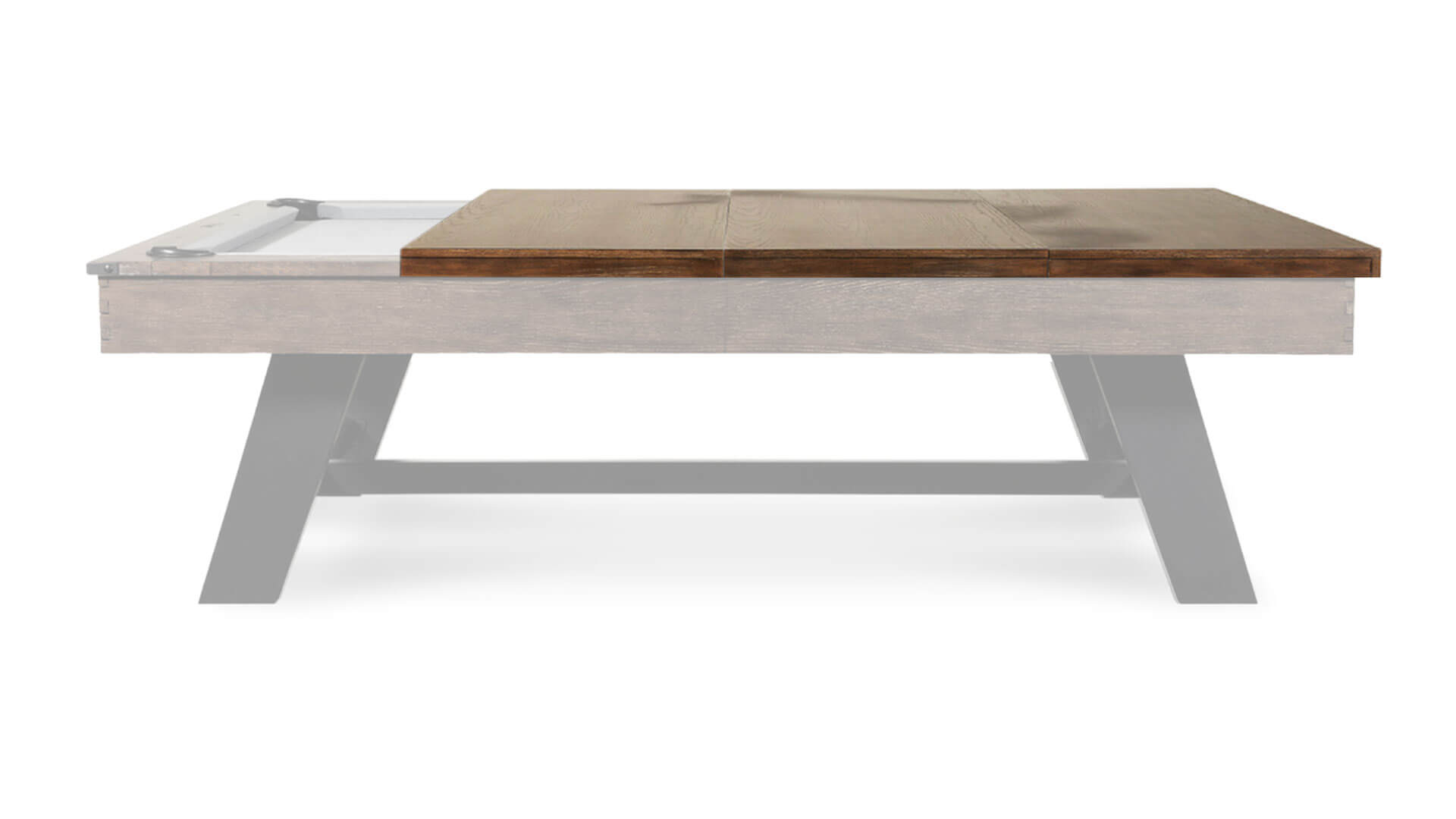 Nixon-Hunter-Dining-Top-Pool-Table-Add-On-Antique-7-Foot-Panel-Removed Nixon-Hunter-Dining-Top-Pool-Table-Add-On-Antique-7-Foot-Panel-Removed