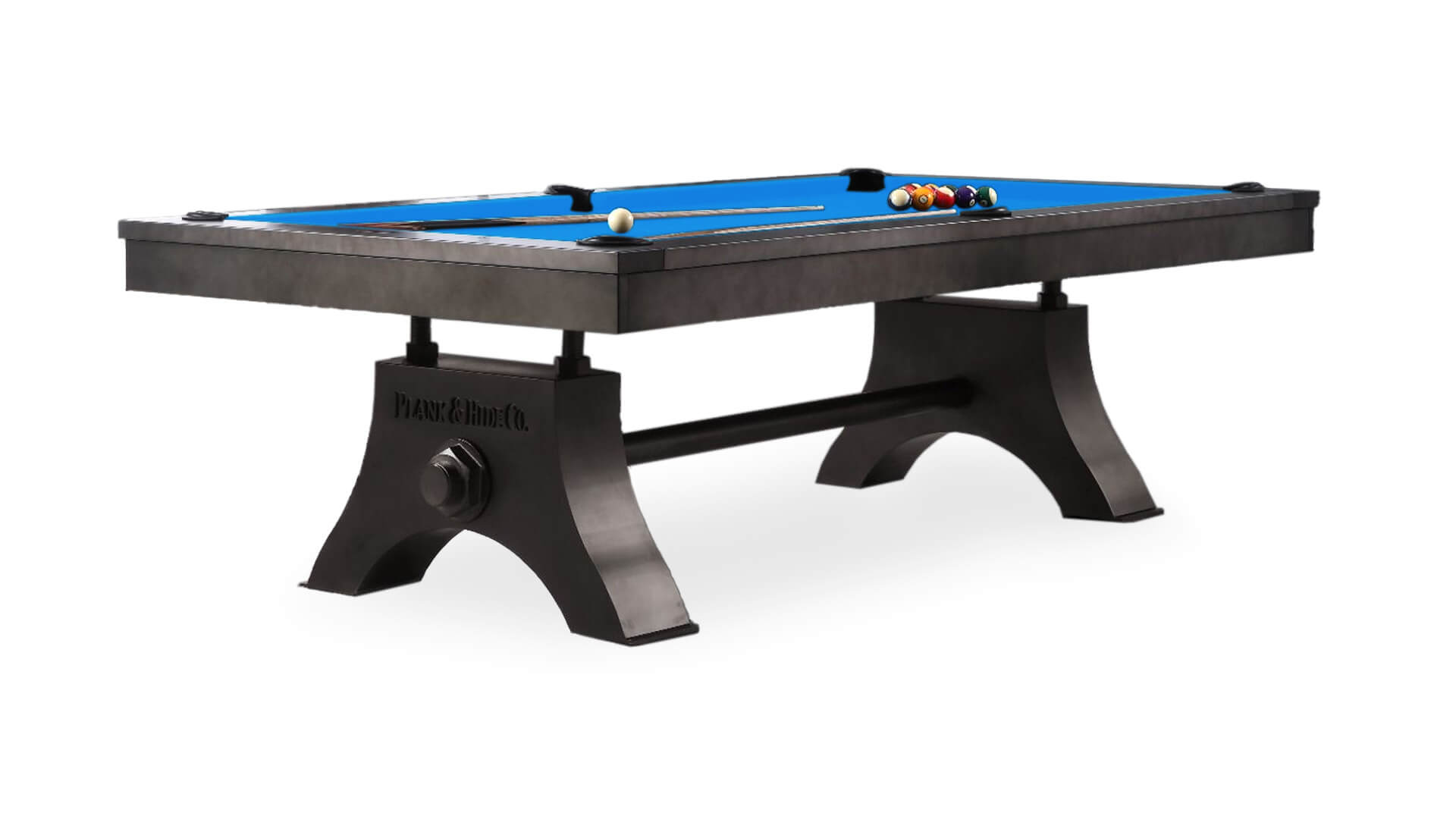 Plank and Hide Pool Table "Jaxx" 8 Foot • Billiards Direct