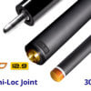 Predator-REVO-129-carbon-fiber-shaft-qr-by-uniloc-joint-30-inch-for-sale