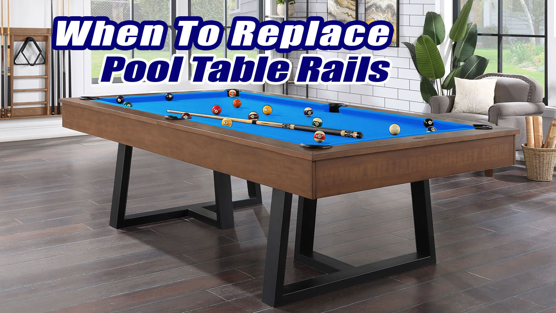When To Replace Pool Table Rails