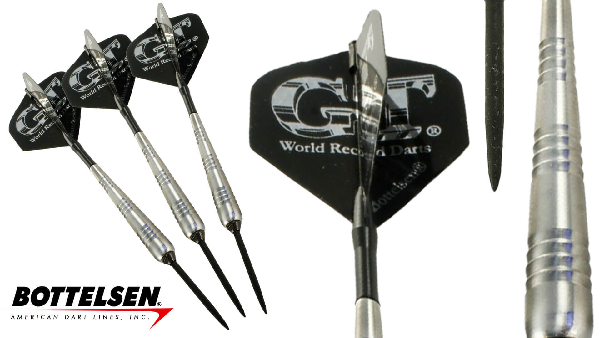 Bottelsen-Hammer-Head-G.T-Steel-Tip-XX5GT3-Dart-Set