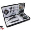 Bottelsen-Hammer-Head-Kaden-Anderson-Signature-Xtreme-Shark-Skins-Steel-Tip-Black-Dart-Case