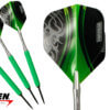 Bottelsen-Hammer-Head-Kaden-Anderson-Signature-Xtreme-Shark-Skins-Steel-Tip-Green-Dart-Set