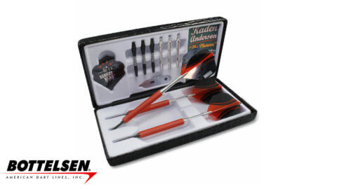 Bottelsen-Hammer-Head-Kaden-Anderson-Signature-Xtreme-Shark-Skins-Steel-Tip-Red-Dart-Case