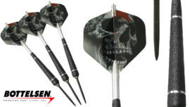 Bottelsen-Xtreme-Hammer-Head-G.T-Steel-Tip-Black-Dart-Set