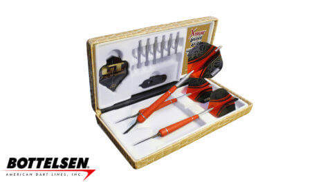 Bottelsen-Xtreme-Hammer-Head-G.T-Steel-Tip-Red-Dart-Case