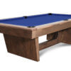 Nixon-Kai-Brown-Pool-Table-Electric-Blue-Felt