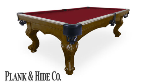 Plank and Hide Classic Pool Tables for Sale