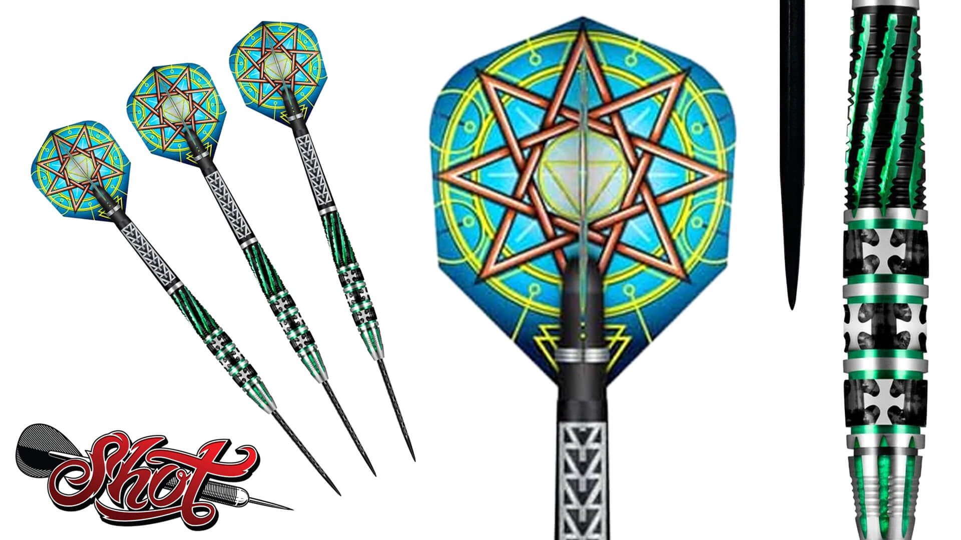 Shot-Celt-Druid-Steel-Tip-Dart-Set Shot-Celt-Druid-Steel-Tip-Dart-Set