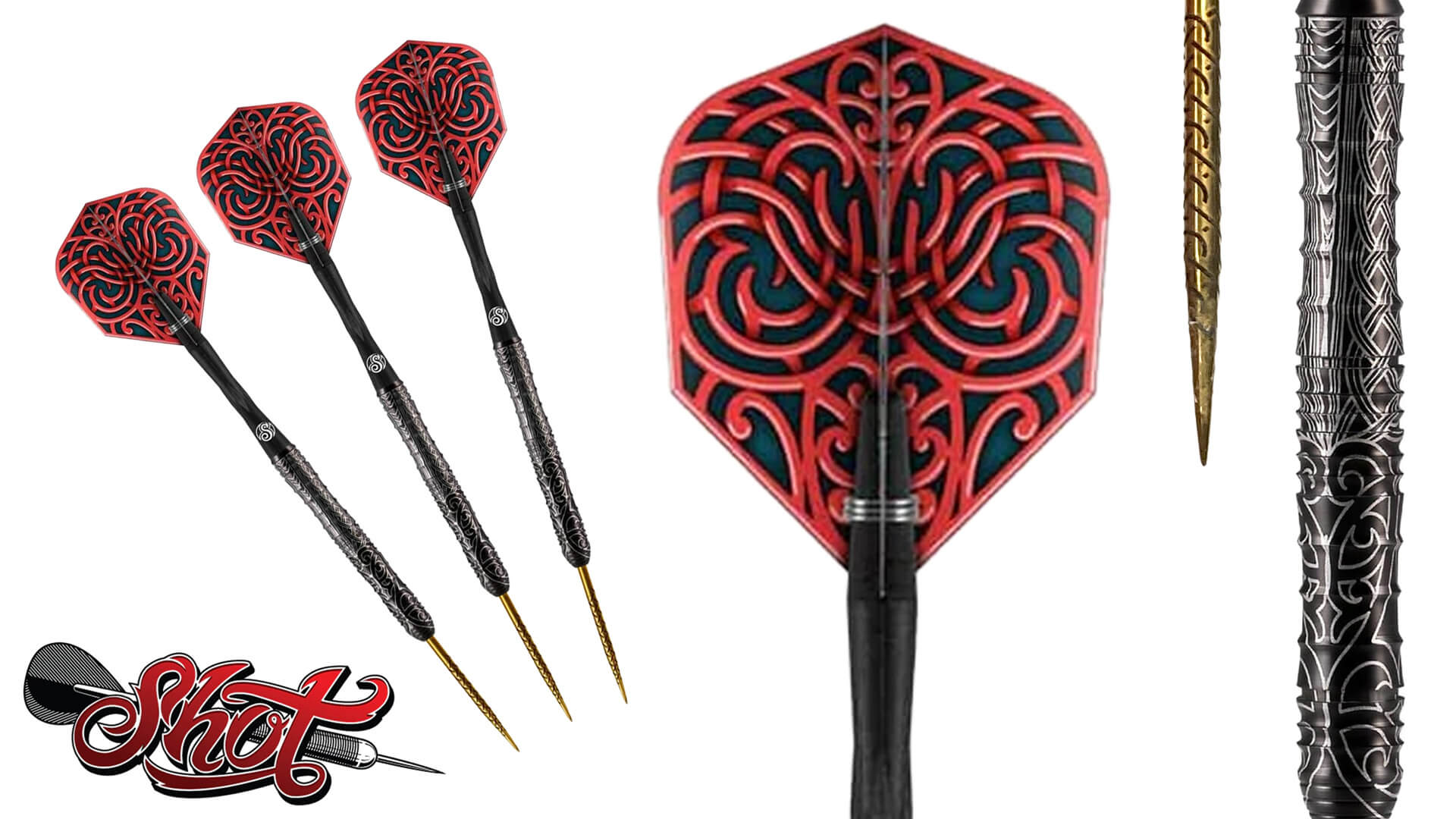 Shot-Warrior-Kapene-Steel-Tip-Dart-Set Shot-Warrior-Kapene-Steel-Tip-Dart-Set