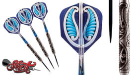 Shot-Warrior-Tipu-Steel-Tip-Dart-Set