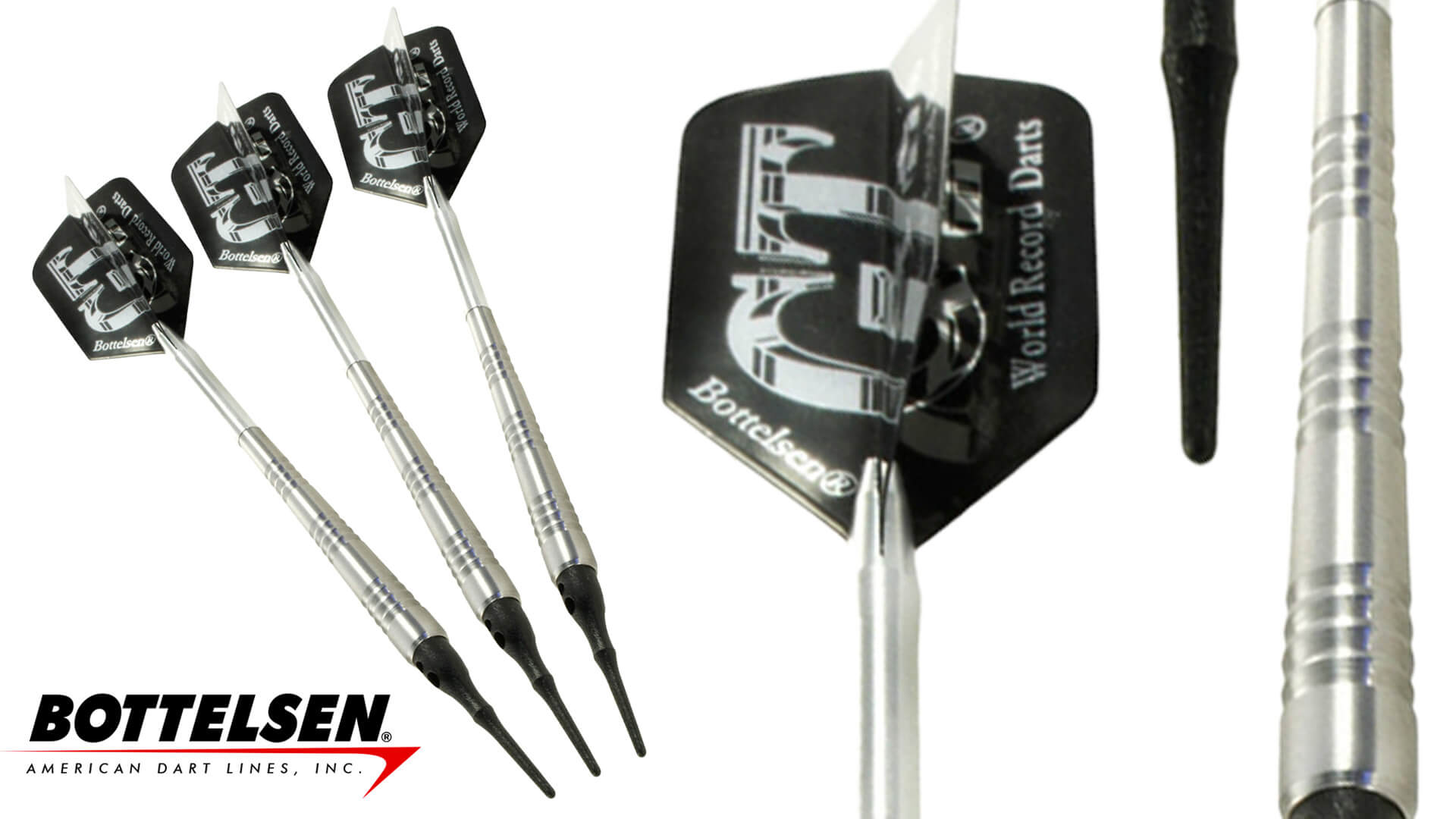 thumbnail image 2 of Bottelsen GT Dart Shafts – Extra Short, Screw-In Style – For GT Darts GT650 – New 2 of 2