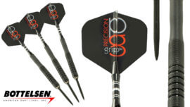 Bottelsen - "Hammer Head - Precision Grip - 4EPGB" - Steel Tip Dart Set - 90% Tungsten