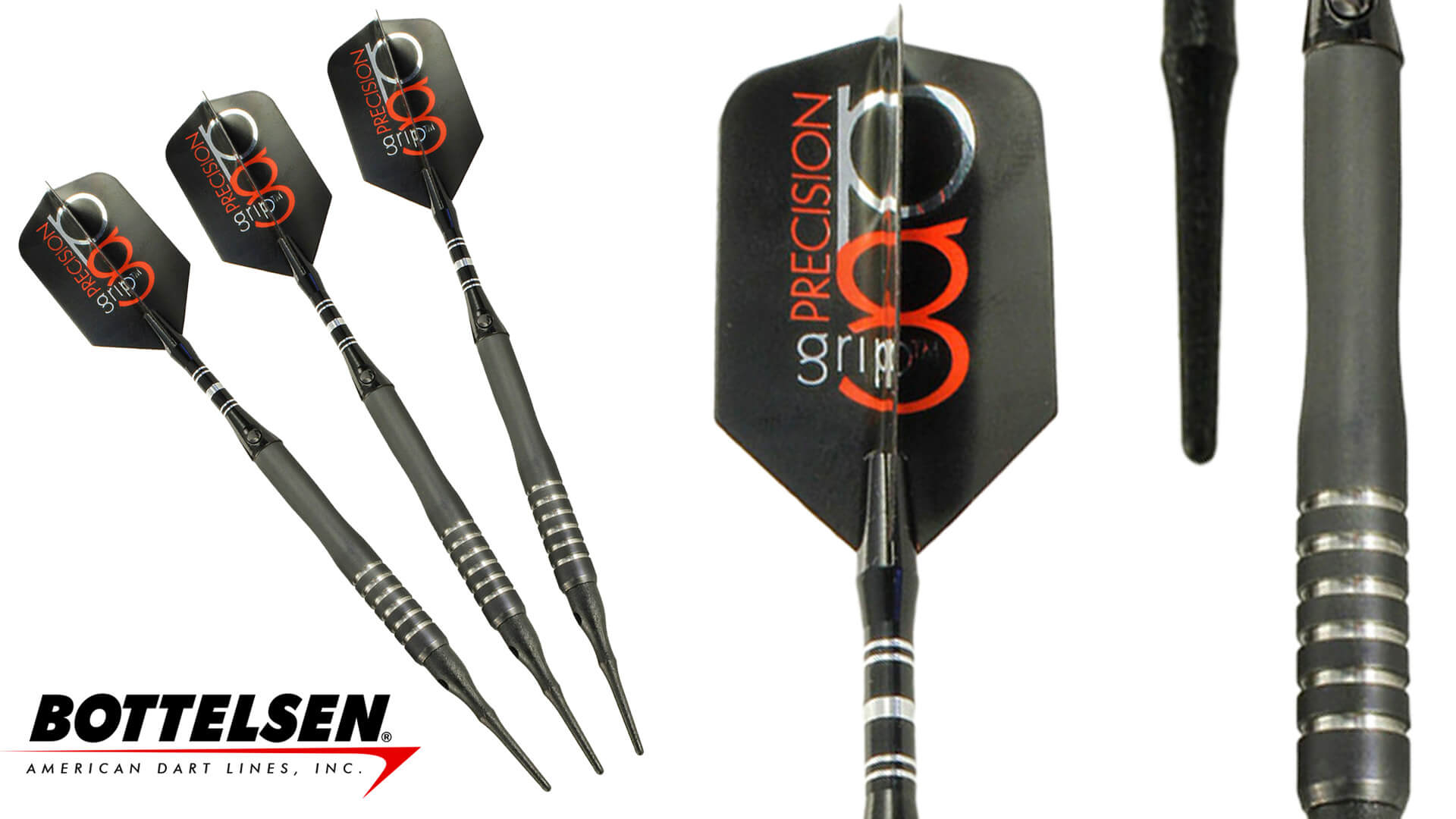 Bottelsen-Precision-Grip-Soft-Tip-XX41PGB-Dart-Set