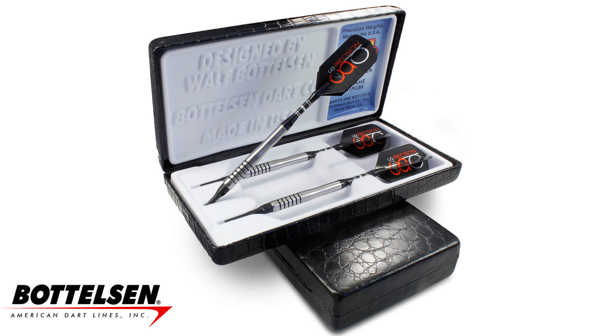 Bottelsen-Precision-Grip-Soft-Tip-XX41PGBK-Dart-Case